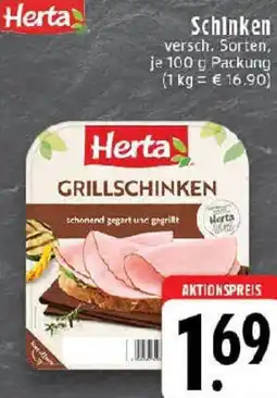 Edeka Herta Schinken Angebot