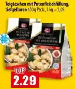 Mix Markt Teigtaschen mit Putenfleischfüllung Angebot