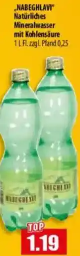 Mix Markt NABEGHLAVI Natürliches Mineralwasser Angebot