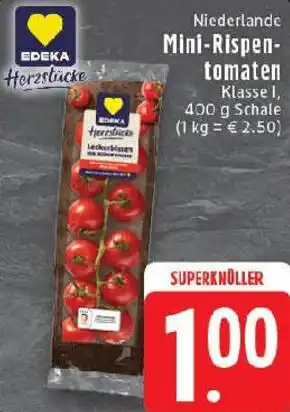 Edeka EDEKA Herzstücke Mini-Rispentomaten Angebot