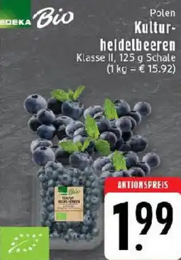 Edeka EDEKA Bio Kulturheidelbeeren Angebot