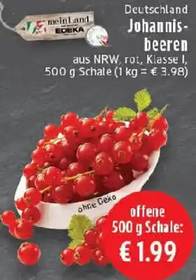 Edeka Johannisbeeren Angebot