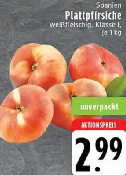 Edeka Spanien Plattpfirsiche Angebot
