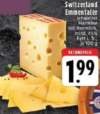 Edeka Switzerland Emmentaler Angebot