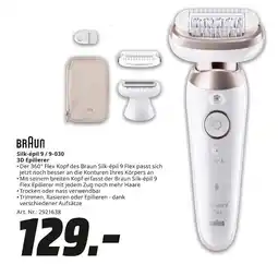 MediaMarkt Braun silk-épil 9 / 9-030 3d epilierer Angebot