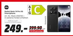 MediaMarkt Mi redmi note 14 pro 5g smartphone Angebot