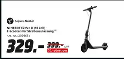 MediaMarkt Segway-ninebot ninebot e2 pro d (10 zoll) e-scooter mit straßenzulassung Angebot