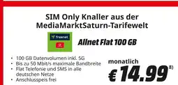 MediaMarkt Freenet allnet flat 100 gb Angebot
