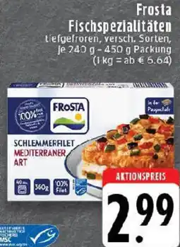 Edeka Frosta Fischspezialitäten Angebot