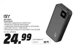 MediaMarkt Isy ipp-20001 powerbank Angebot
