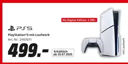 MediaMarkt Sony playstation5 mit laufwerk Angebot