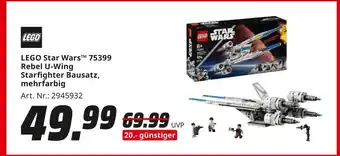 MediaMarkt Lego star wars 75399 rebel u-wing starfighter bausatz Angebot