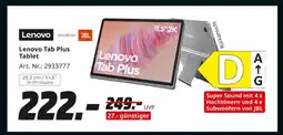 MediaMarkt Lenovo lenovo tab plus tablet Angebot