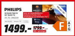 MediaMarkt Philips 55 oled 760/12 55 oled tv Angebot