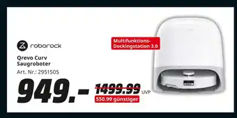 MediaMarkt Roborock qrevo curv saugroboter Angebot