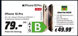 MediaMarkt Apple iphone 16 pro Angebot