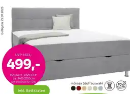 Mömax Boxbett „oviedo“ Angebot