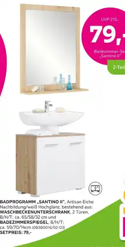 Mömax Badprogramm „santino ii“ Angebot