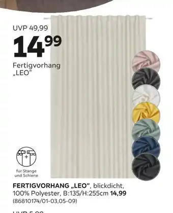 Mömax Fertigvorhang „leo“ Angebot