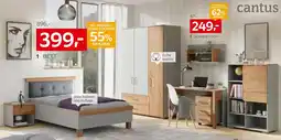 XXXLutz Cantus bett, nachtschrank, drehtürenschrank, schreibtisch, rollcontainer oder regal Angebot