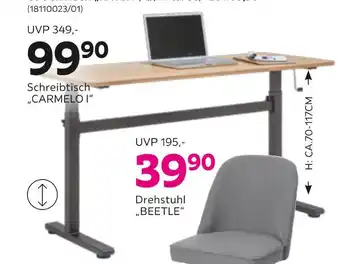Mömax Schreibtisch „carmelo i“ Angebot