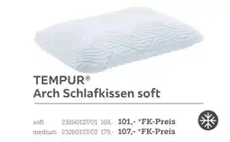 XXXLutz Tempur arch schlafkissen Angebot