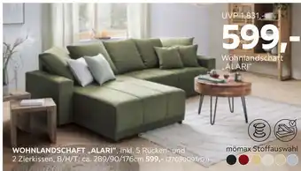 Mömax Wohnlandschaft „alari Angebot