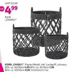 Mömax Korb „charly“ Angebot