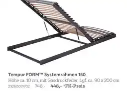 XXXLutz Tempur formtmsystemrahmen 150 Angebot