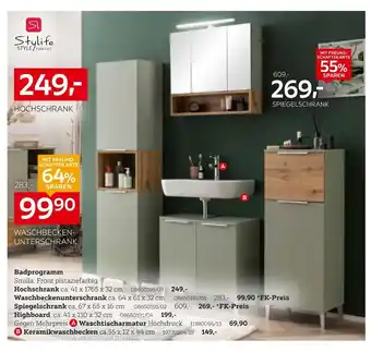 XXXLutz Stylife badprogramm Angebot