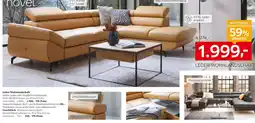 XXXLutz Novel leder-wohnlandschaft oder couchtisch Angebot