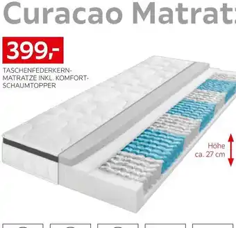 XXXLutz Taschenfederkernmatratze curacao matratzen Angebot