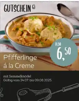 XXXLutz Pfifferlinge á la creme Angebot