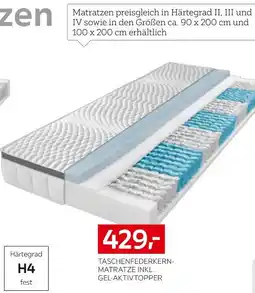 XXXLutz Taschenfederkernmatratze Angebot