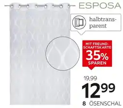 XXXLutz Esposa ösenschal „gamma“ Angebot