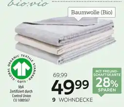 XXXLutz Bio:vio wohndecke „leela“ Angebot
