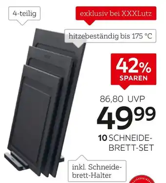 XXXLutz Woll schneidebrett-set „cut & serve“ Angebot