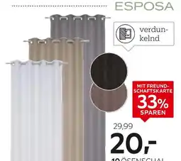 XXXLutz Esposa ösenschal „lando“ Angebot
