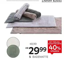 XXXLutz Dieter knoll badematte „bolani“ Angebot