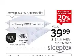 XXXLutz Sleeptex 3-kammer-kopfkissen „ilu“ Angebot