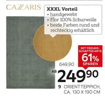 XXXLutz Cazaris orientteppich „trendy vibes“ Angebot