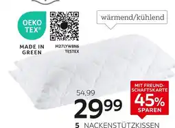 XXXLutz Sleeptex nackenstützkissen „verdello“ Angebot
