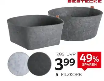 XXXLutz Justinus bestecke filzkorb Angebot