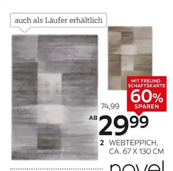 XXXLutz Novel webteppich „reno“ Angebot