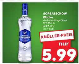 Kaufland Gorbatschow wodka Angebot