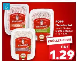 Kaufland Popp fleischsalat Angebot