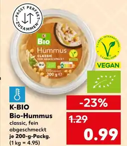Kaufland K-bio bio-hummus Angebot