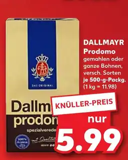 Kaufland Dallmayr prodomo Angebot