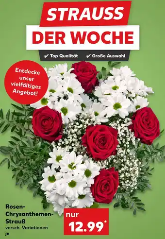 Kaufland Rosen-chrysanthemen-strauß Angebot