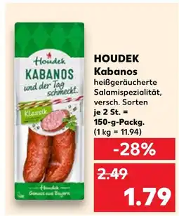 Kaufland Houdek kabanos Angebot
